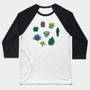 Succulent Set 2 Baseball T-Shirt